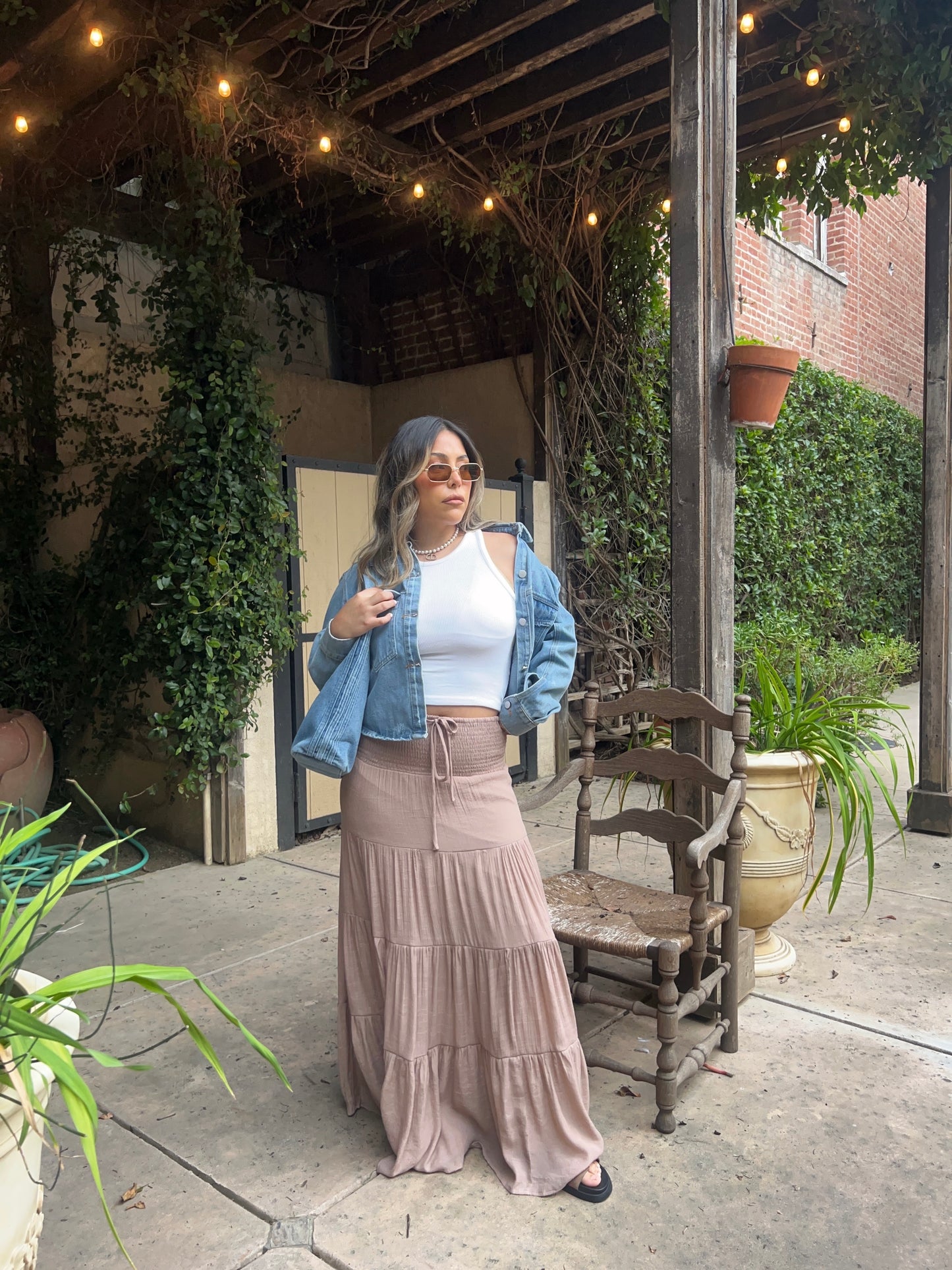 Tiered Bliss Maxi Skirt