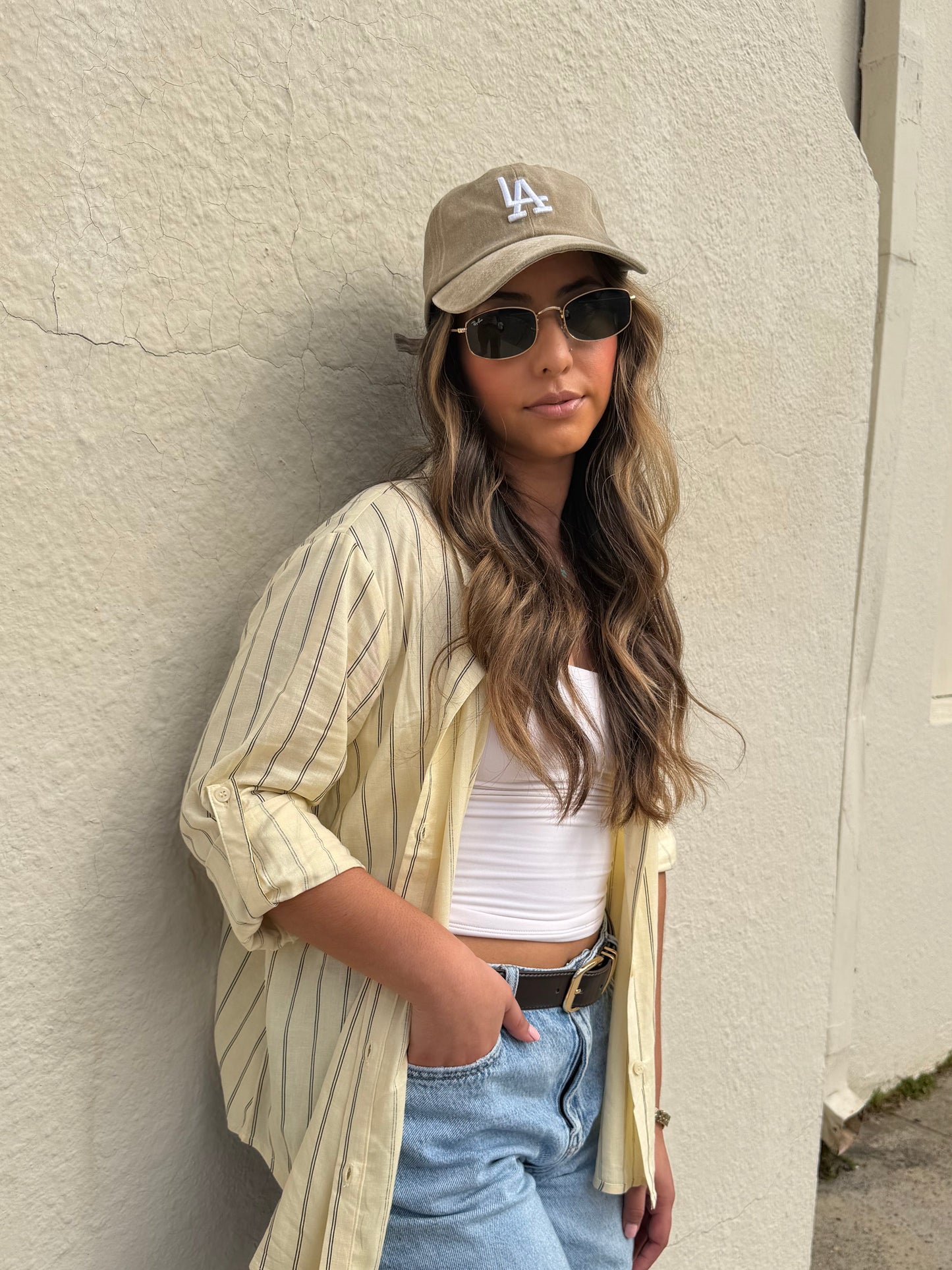 Buttercream Striped Blouse