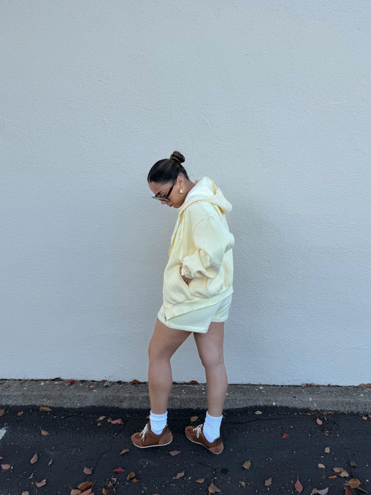 Lemon Cream Shorts