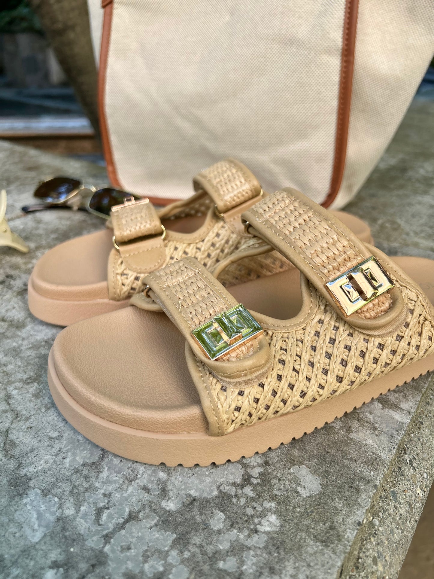 Raffia Sandals