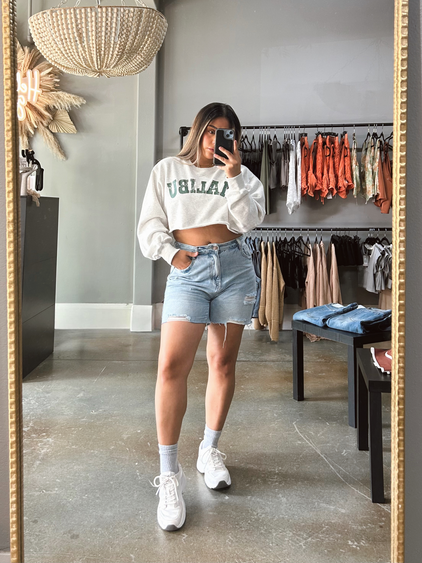 Malibu Cropped Sweater