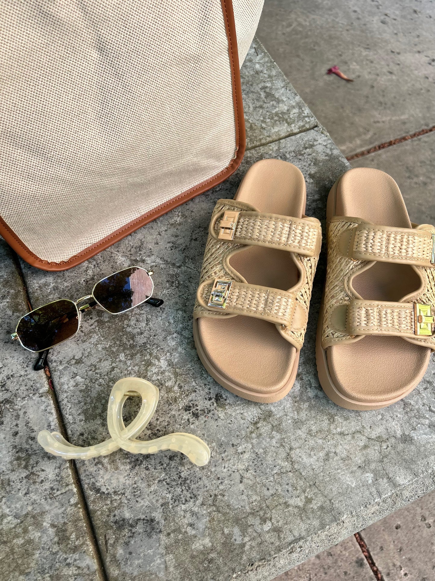 Raffia Sandals