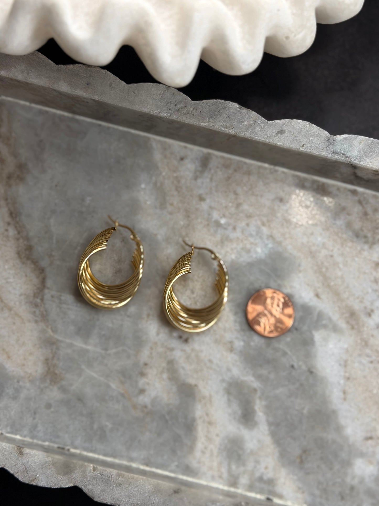 Monaco Earrings (Gold)