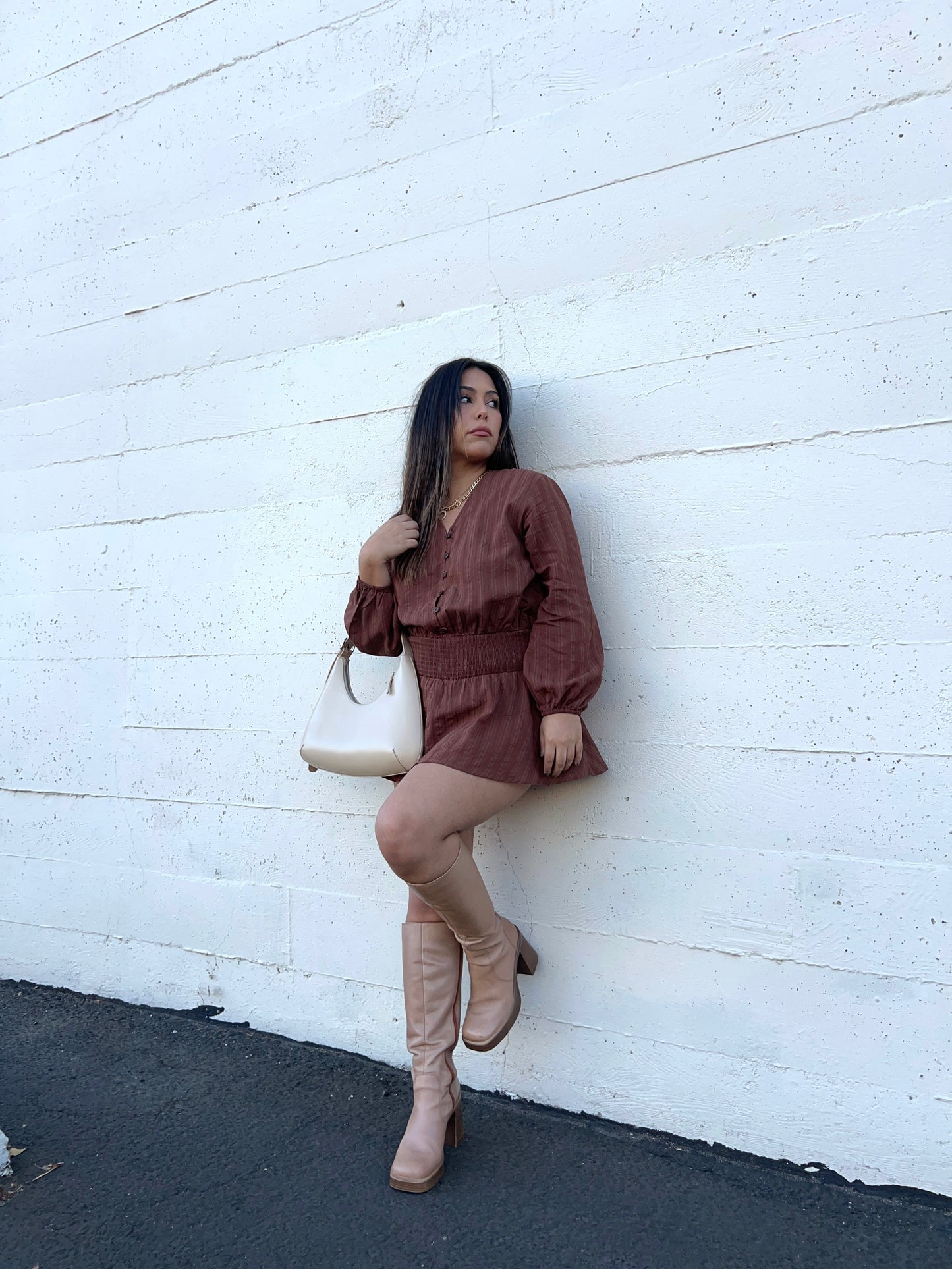 Chestnut Romper
