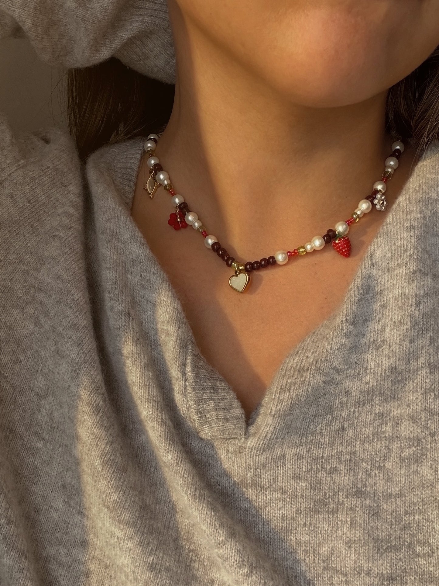 Boho Berry Necklace