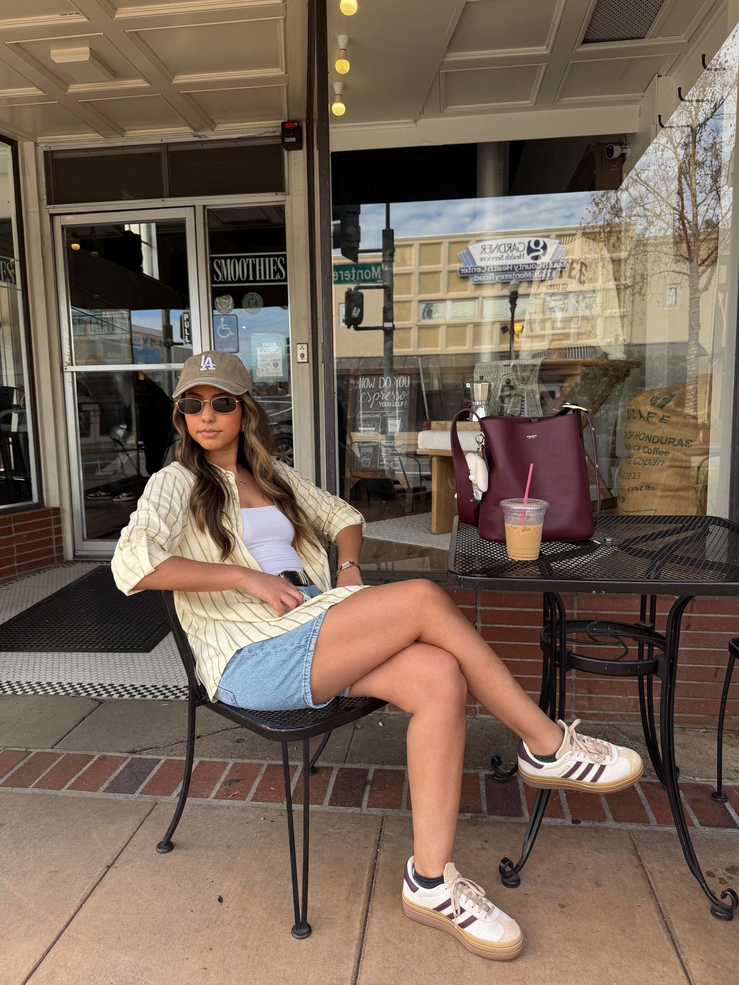 Buttercream Striped Blouse