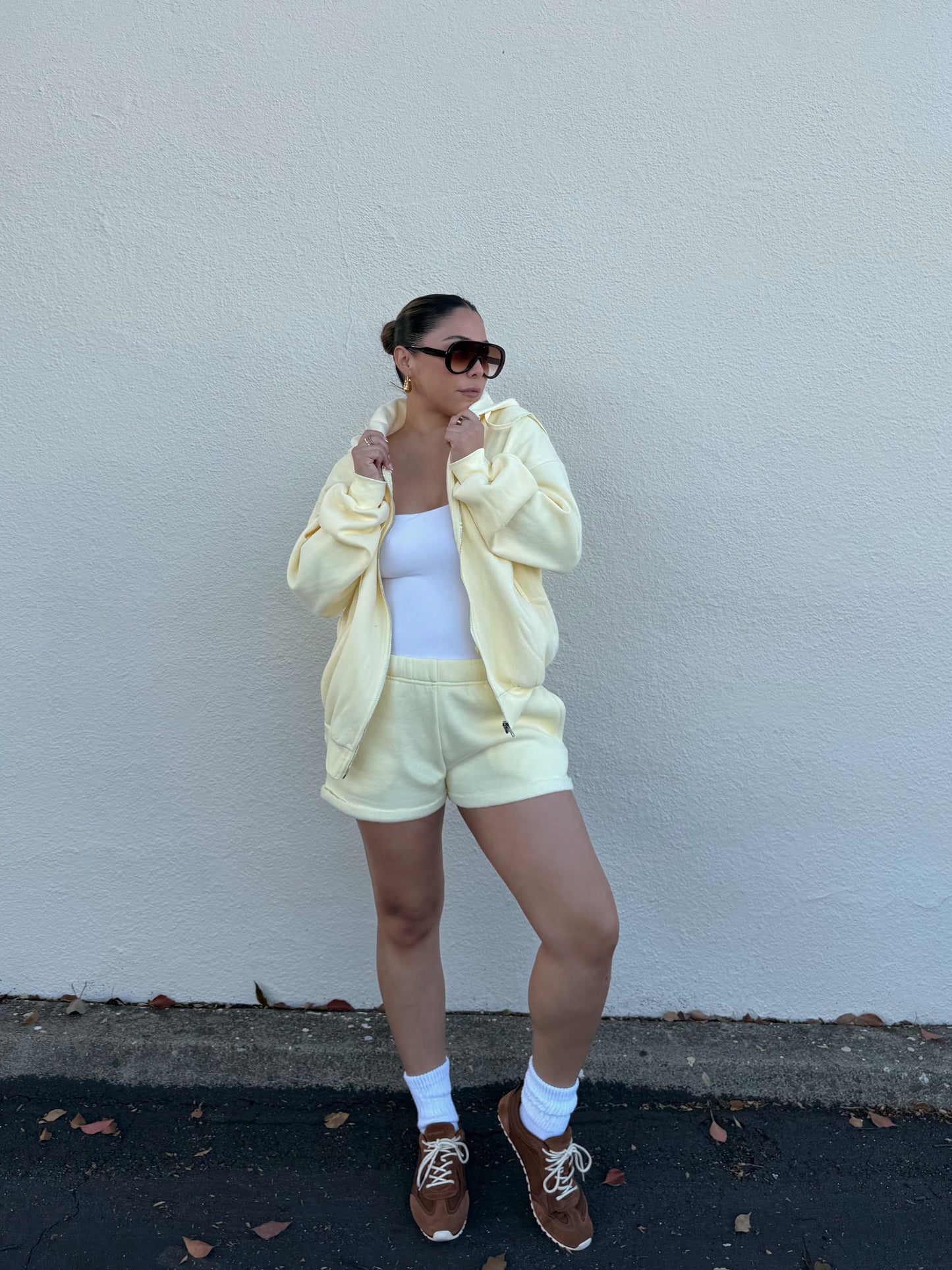 Lemon Cream Hoodie
