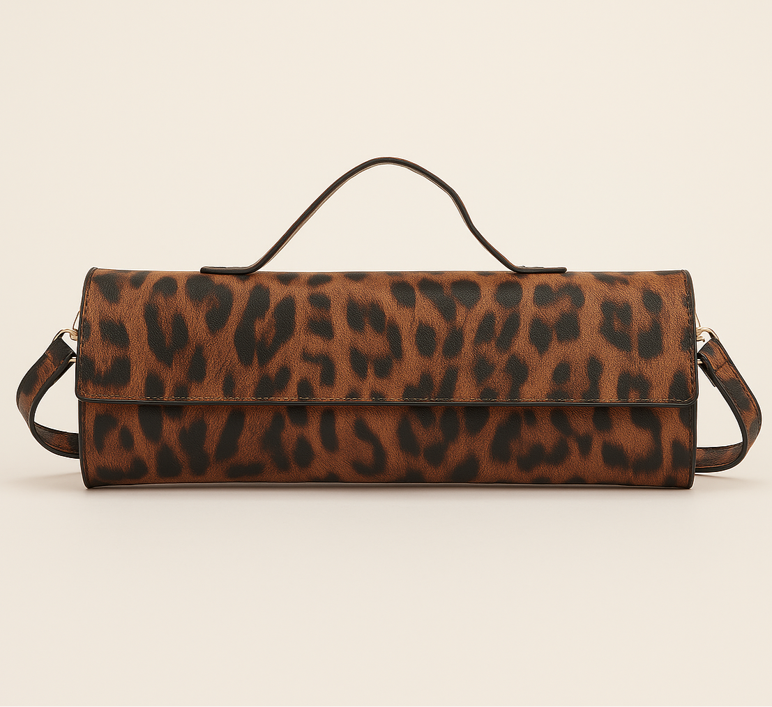 Milan Leopard Purse