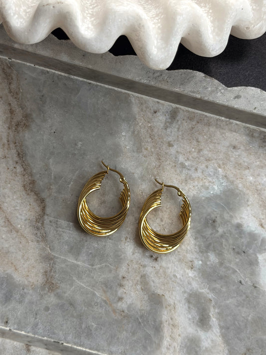 Monaco Earrings (Gold)