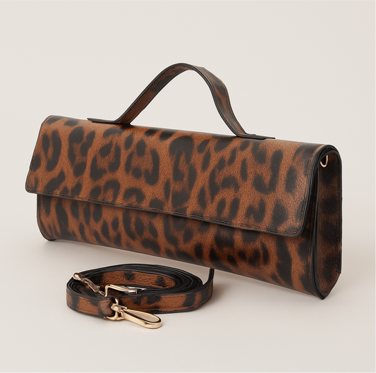 Milan Leopard Purse
