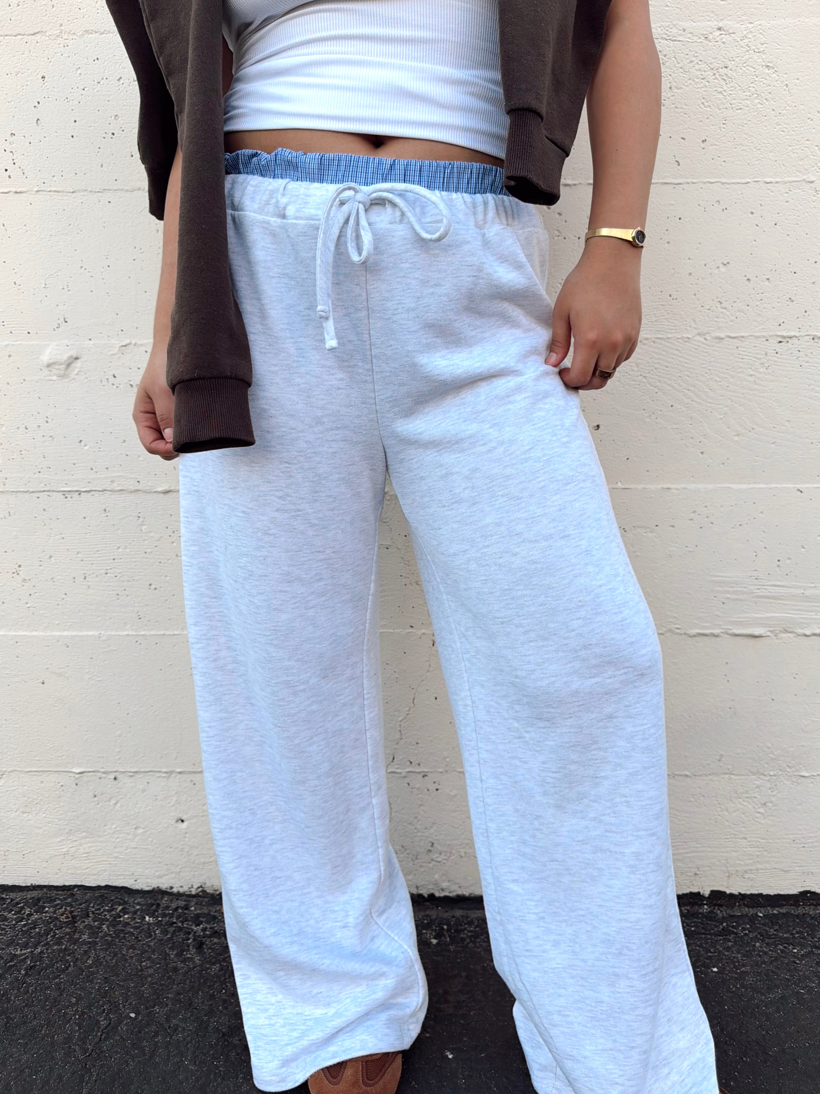 Gingham Sweatpants – G-Gal Boutique