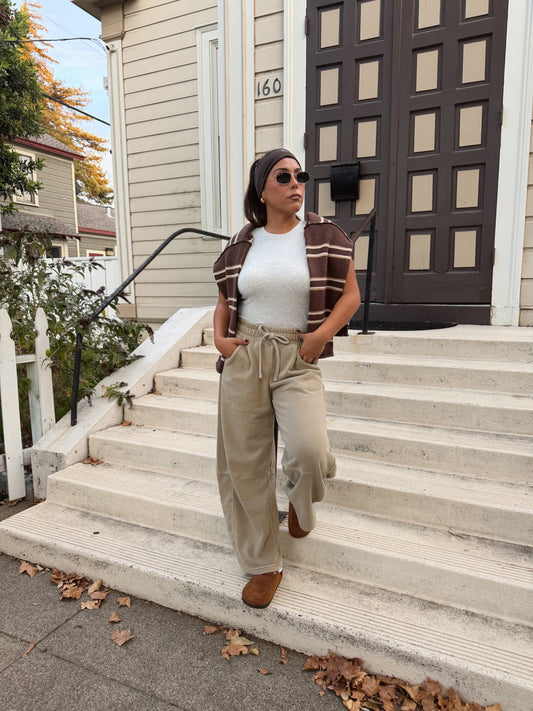 Cashew Barrel Sweatpants