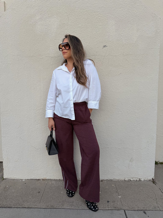 Soho Plaid Pants